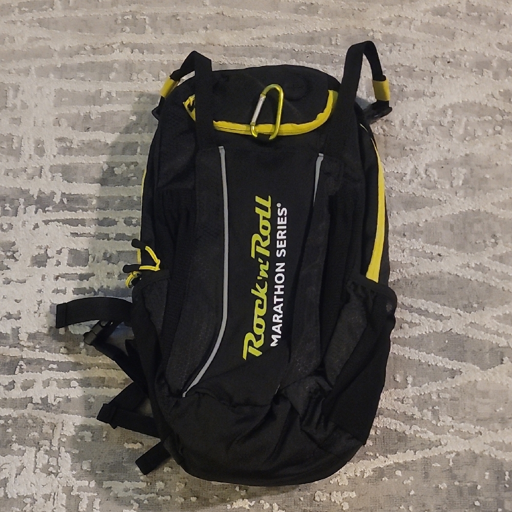 Black and Yellow Backpack